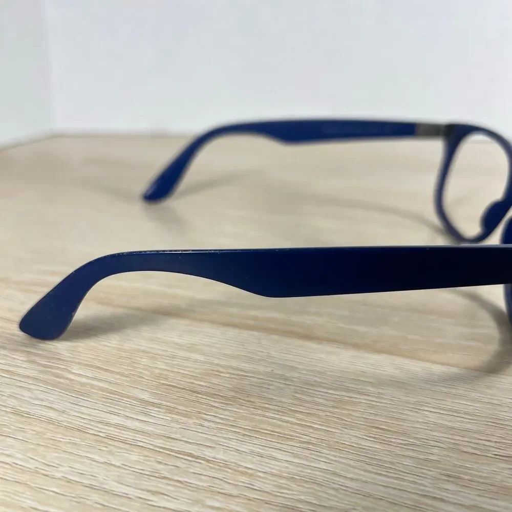 Ray-Ban RB4207 6015/8G LiteForce Sunglasses Blue Frames Only DAMAGED 55-17 Italy